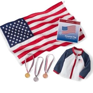 AMERICAN GIRL USA OLYMPIC MEDAL OUTFIT NWT UNOPENED IN BOX